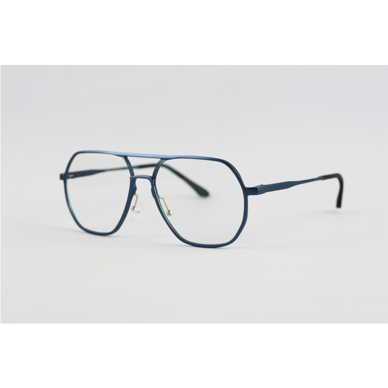 Moscot - 2327 - Aviator - Double Bridge - Blue Cut - Metal - Eyewear