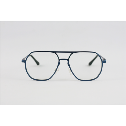 Moscot - 2327 - Aviator - Double Bridge - Blue Cut - Metal - Eyewear